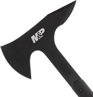 Smith & Wesson M&P Extraction & Evasion Tactical Axe, 16" Full Tang Stainless Steel with Sheath