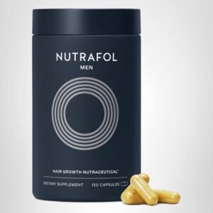 Nutrafol Men’s Hair Growth Supplements, Clinically Tested to Support Thicker Hair and Improved Scalp Coverage, Dermatologist Recommended