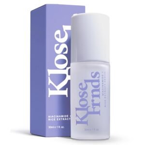 Niacinamide & Rice Extract Facial Serum, Hydrating Glow Serum with Hyaluronic Acid, Centella & Licorice